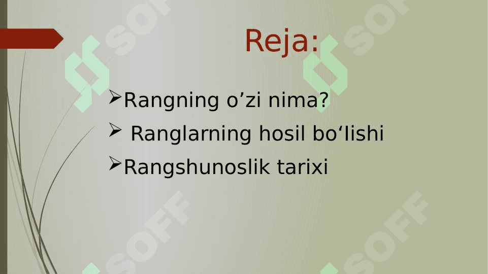 Issiq va sovuq ranglar 2