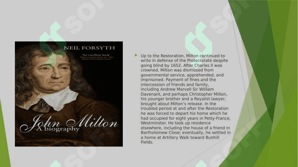 JOHN MILTON’S LITERARY CREATIVITY 4