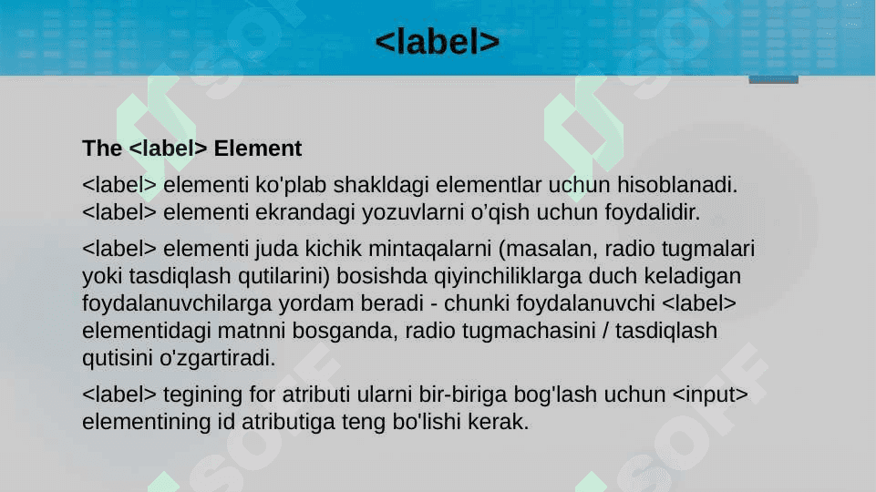 Web dasturlash asoslari 5