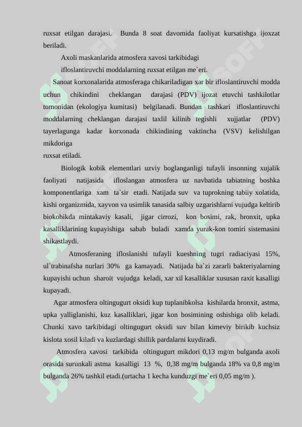 Atmosfera Ekalogiyasi 6