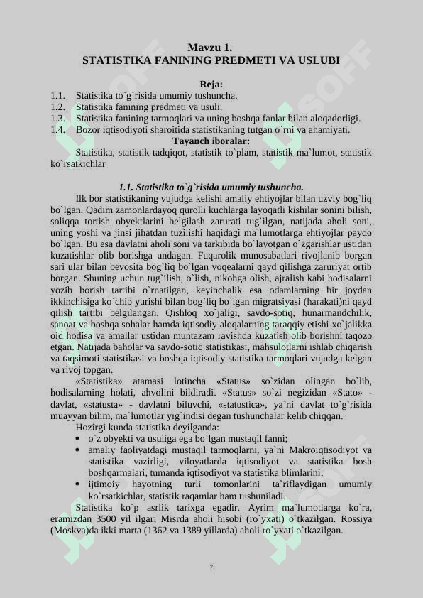 STATISTIKA 7