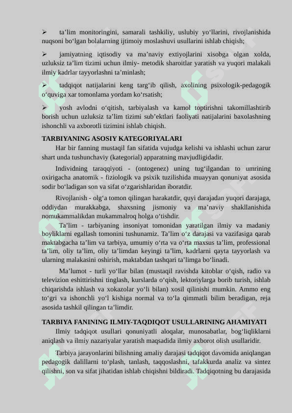 “MILLIY TARBIYA ASOSLARI” FAN SIFATIDA 4