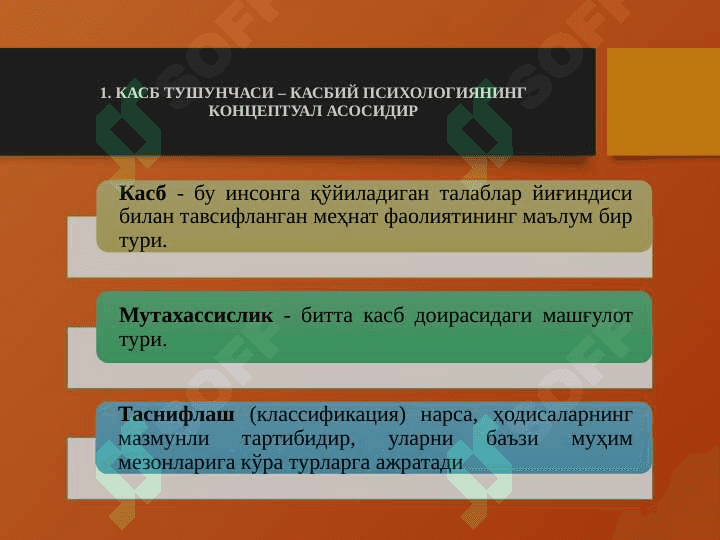 КАСБ ВА УЛАРНИНГ КЛАССИФИКАЦИЯСИ 3
