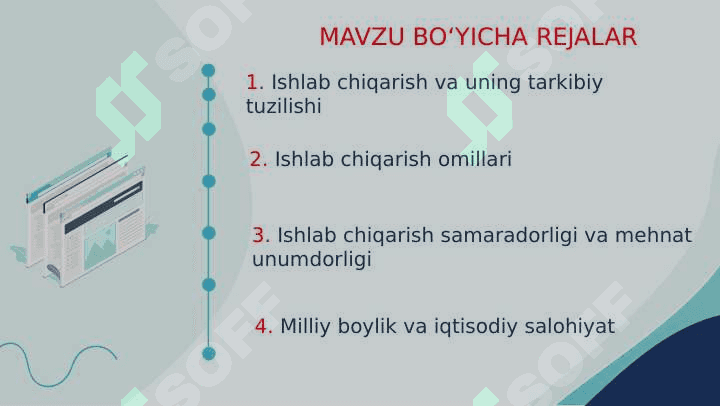 ISHLAB CHIQARISH JARAYONI VA UNING NATIJALARI 2