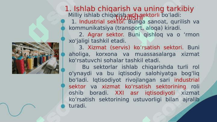 ISHLAB CHIQARISH JARAYONI VA UNING NATIJALARI 5