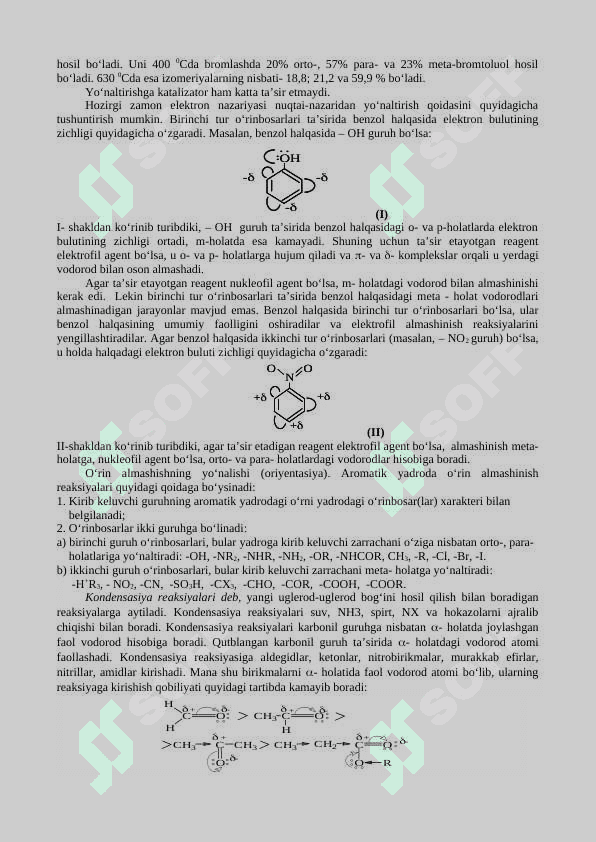 Nitrobirikmalar, aminobirikmalar va geterosiklik birikmalarni o‘rganish 4