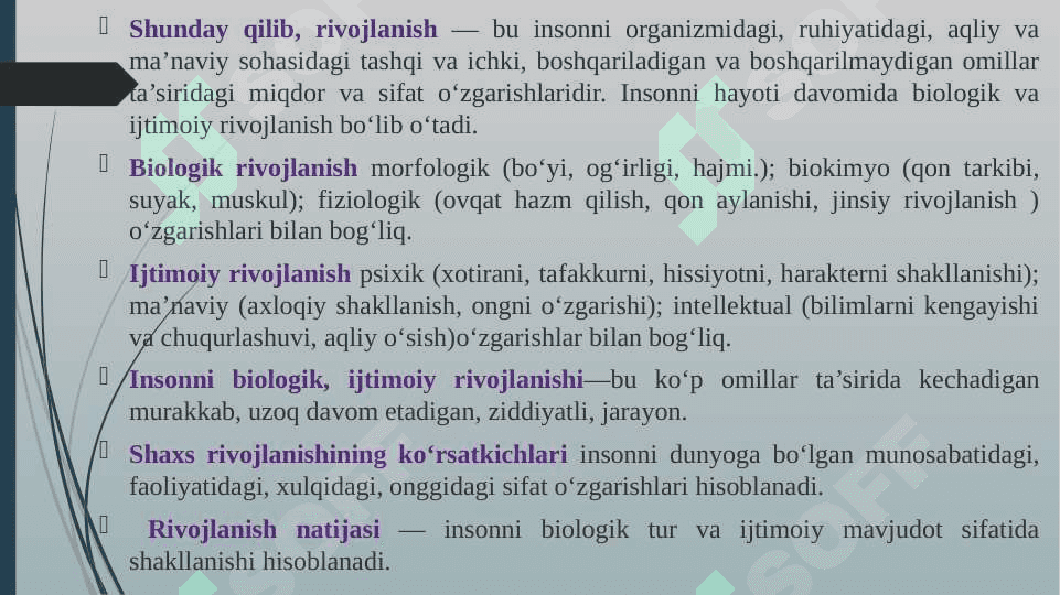 PEDAGOGIKADA SHAXS KAMOLOTI (taqdimot) 6