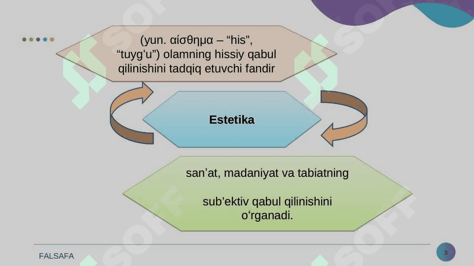 Nafosat falsafasi (Estetika) 3