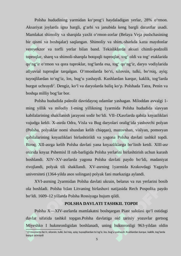 POLSHA 5