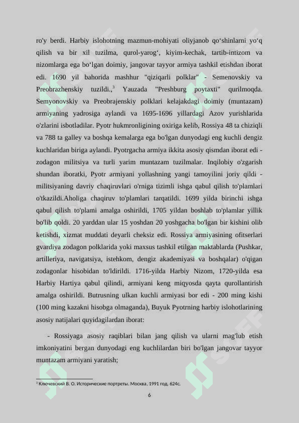 PYOTR I 6