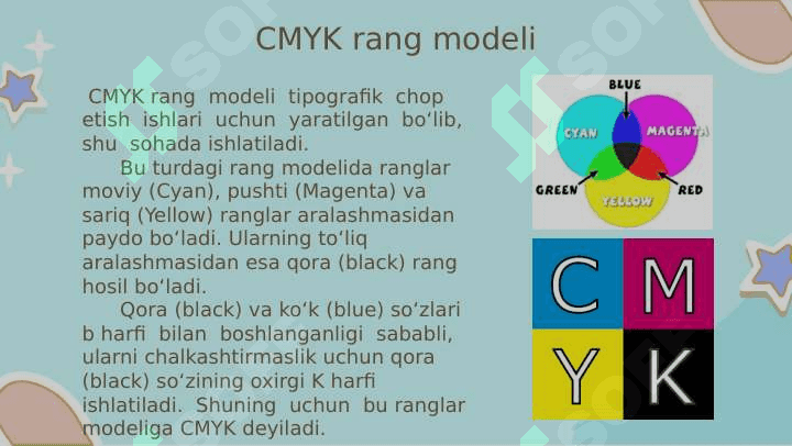 RANG MODELLARI VA GRAFIK FORMATLAR 4
