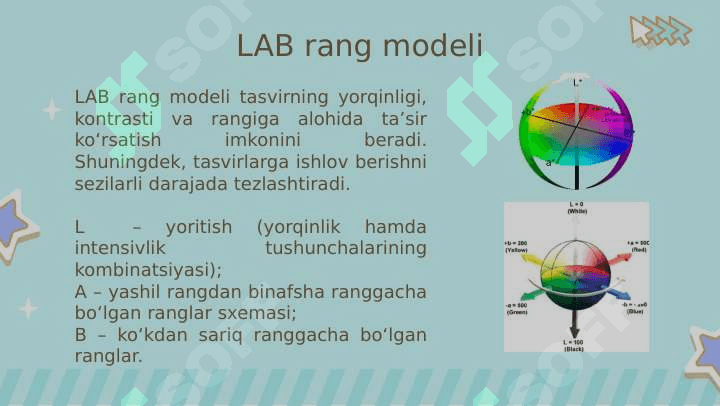 RANG MODELLARI VA GRAFIK FORMATLAR 7