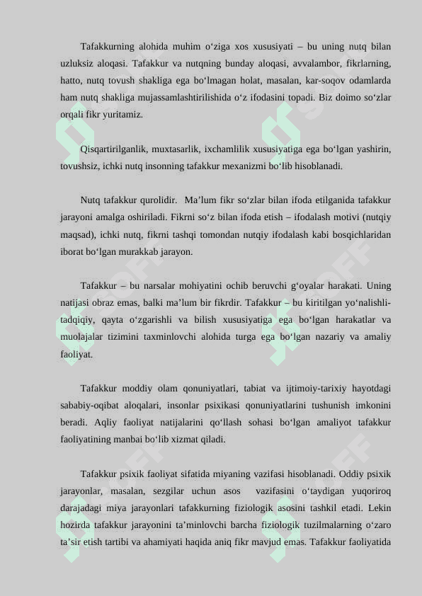 Mustaqil tafakkurning rivojlanishi 4