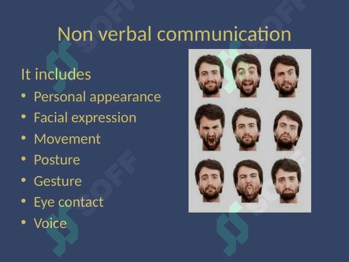 NON-VERBAL COMMUNICATION 3