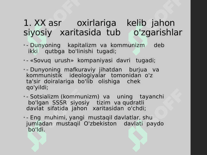 O’zbekiston jahonga yuz tutmoqda 2
