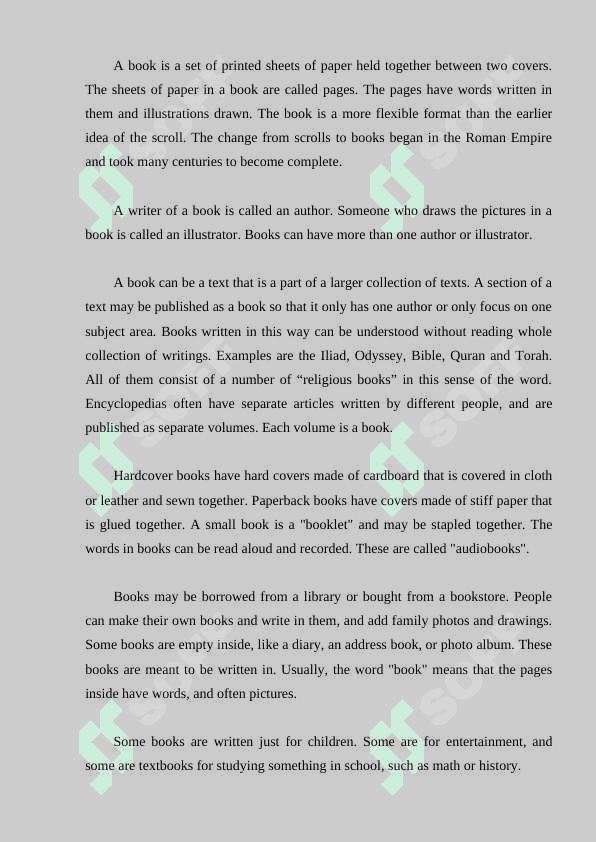 Our book 2
