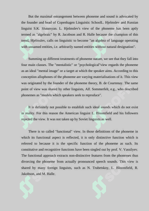 Phonological theories and schools 4