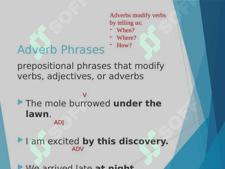 Phrases to give and ask information 6