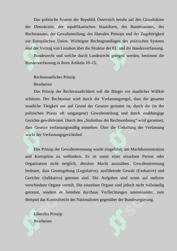 Politik  Österreich 2