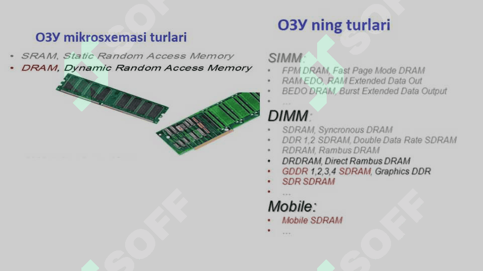 Operativ xotira 5