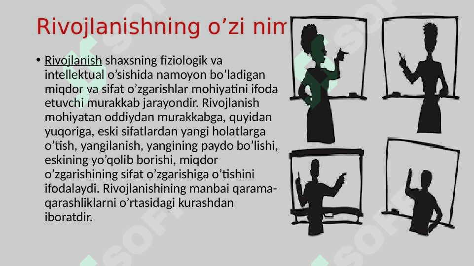 SHAXSNING RIVOJLANISHI, TARBIYASI VA IJTIMOIYLASHUVI,  YAXLIT PEDAGOGIK JARAYON 7