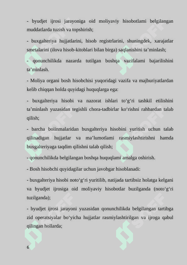 Buxgalteriya hisobi axborot tizimlarining umumiy ta’rifi va buxgalteriya hisobida avtomatlashtirilgan axborot texnologiyalari 6