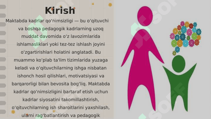 Maktabda Kadrlar Qo‘nimsizligini Bartaraf Etish 2