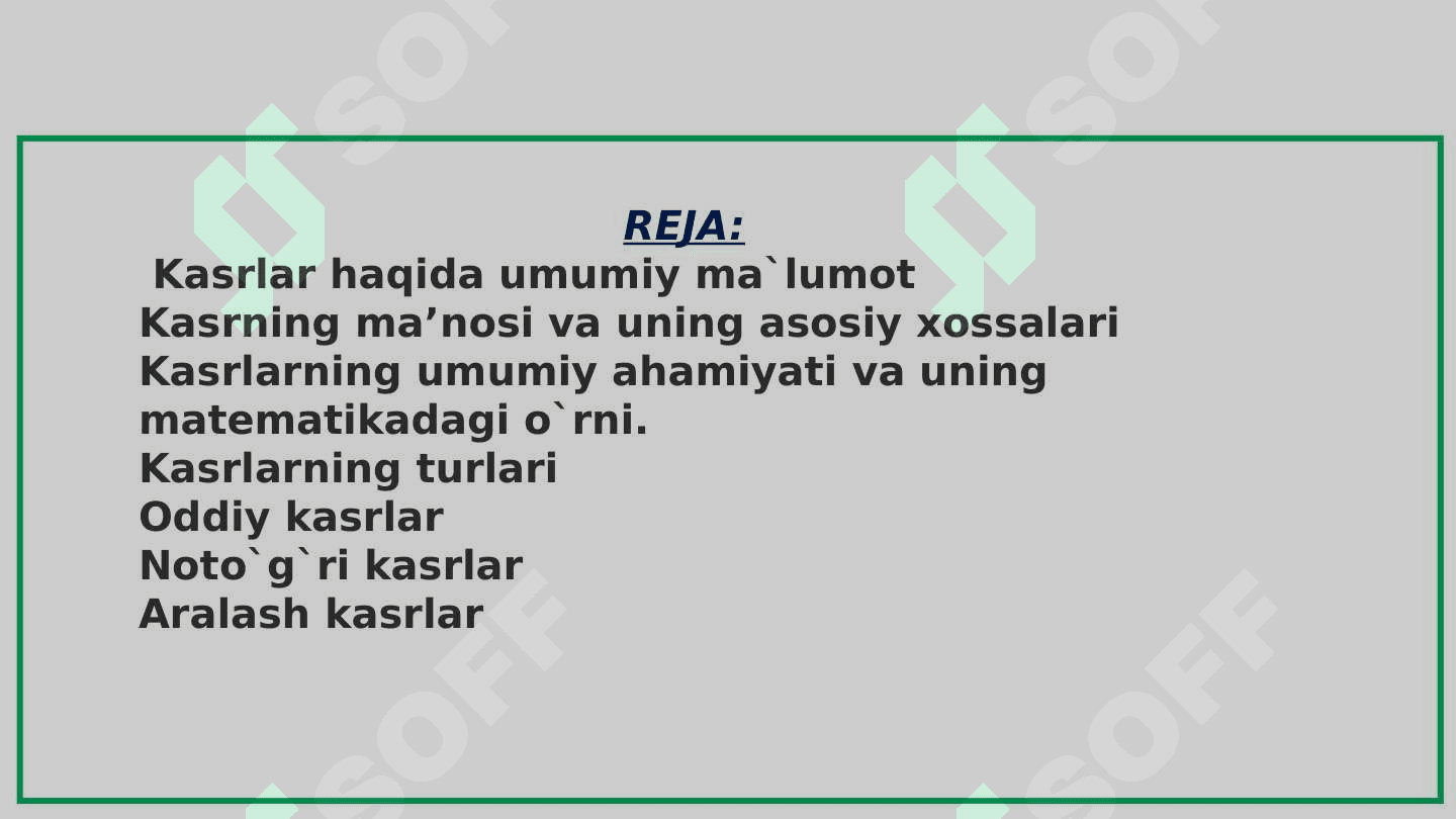 KASRLARNI   TAQQOSLASH mikro dars 2