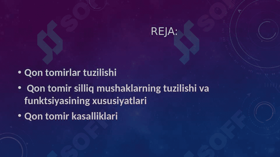 Tomirlar tonusining boshqarilishi 2