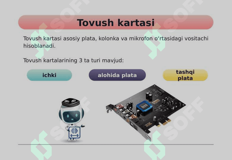 Kompyuterning qo‘shimcha qurilmalari 7