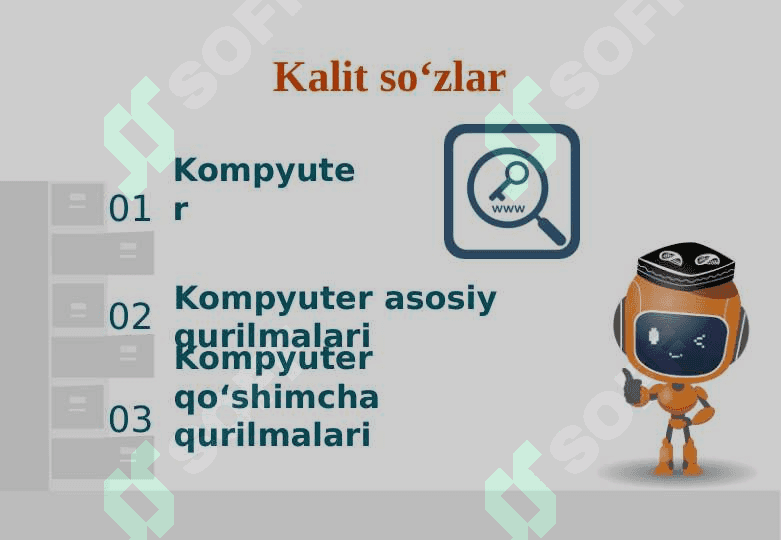 Kompyuterning qo‘shimcha qurilmalari 2
