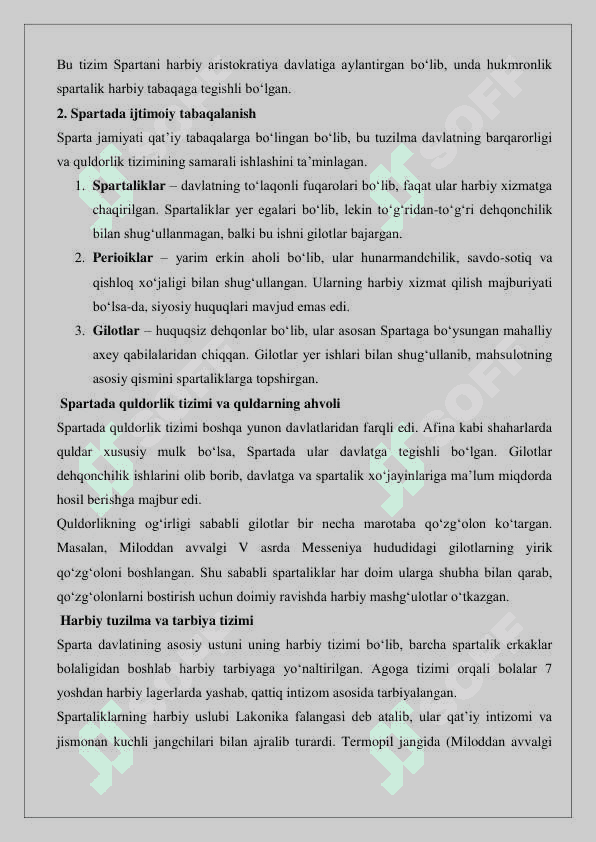 Sparta quldorlik davlati 3