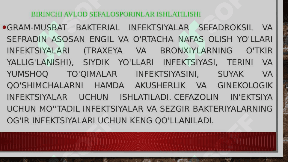 Sefalosporinlar 4