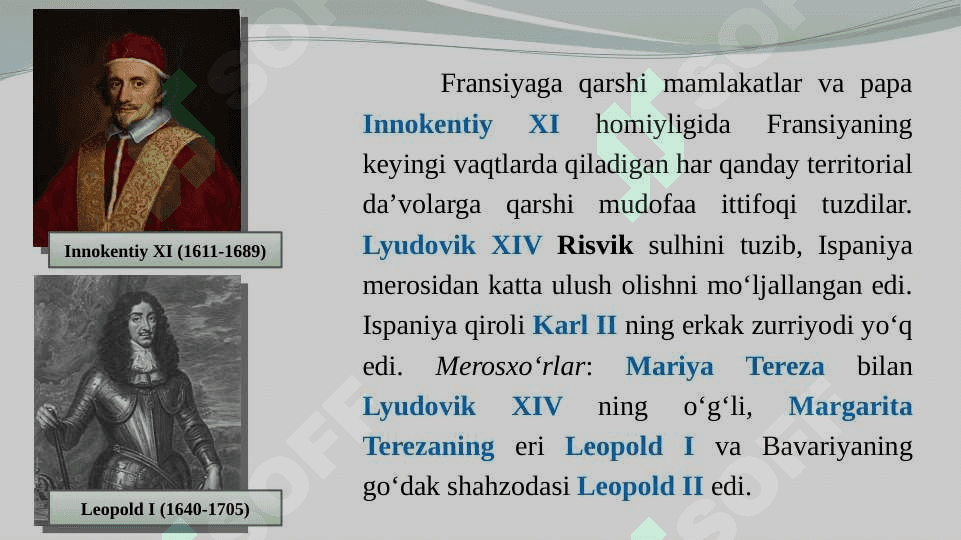XVII-XVIII asrlarda xalqaro munosabatlar va diplomatiya 3