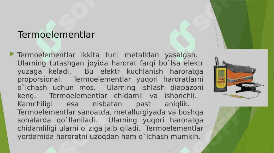 Harorat datchiklari va ularning ish prinsiplar 4