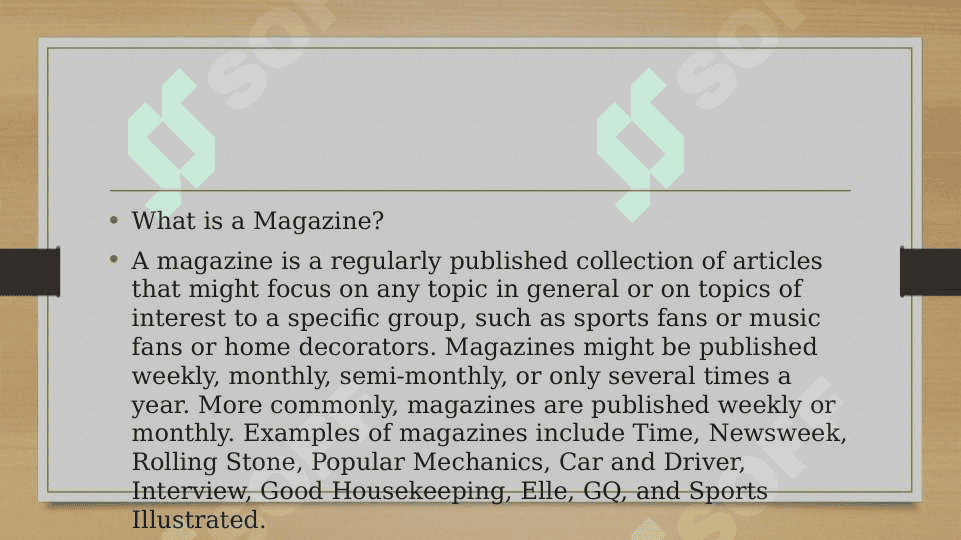 Reading magazine articles 2