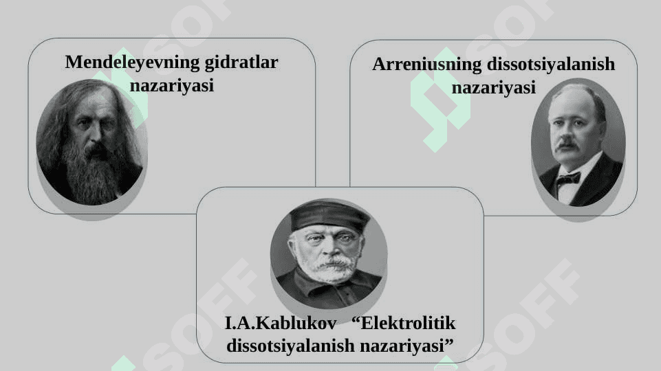 Kuchli va kuchsiz elektrolitlar 3