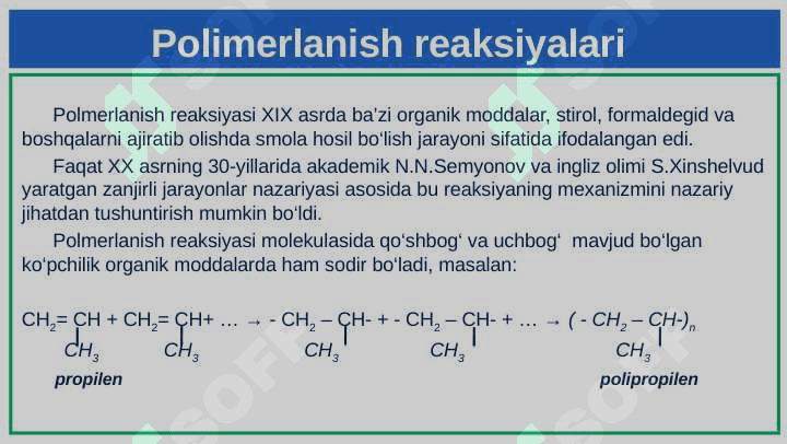 Yuqori molekulyar birikmalar 5