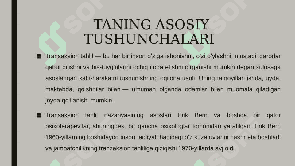 Transakt analiz 3