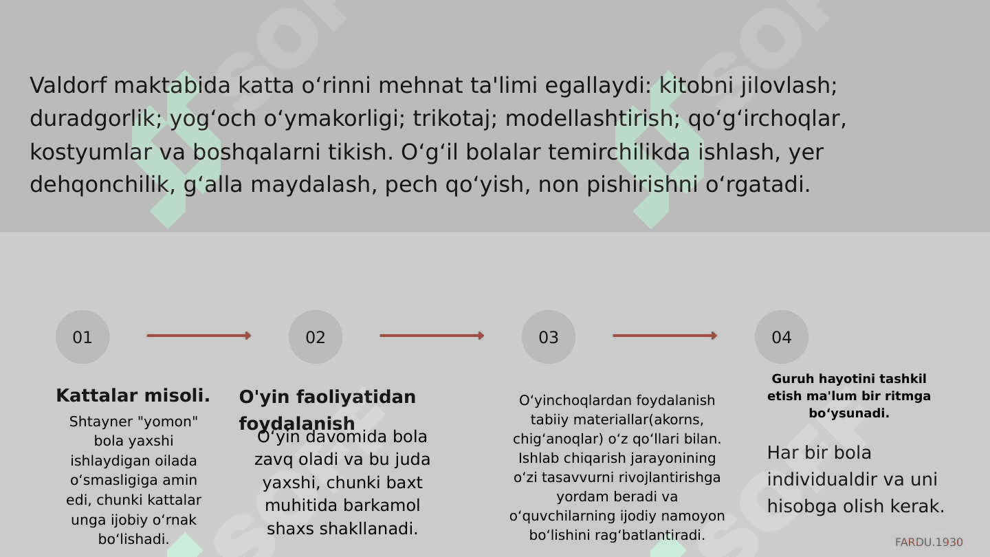Waldorf usuli 7