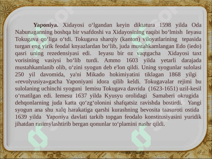 XVII-XVIII asrlarda Sharq 6