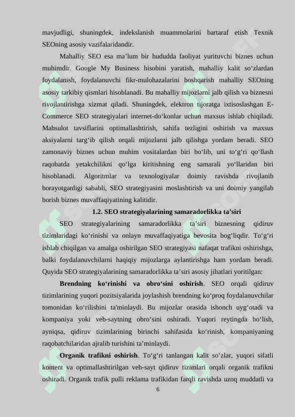 SEARCH ENGINE OPTINIZATIONSEARCH ENGINE OPTINIZATION 6