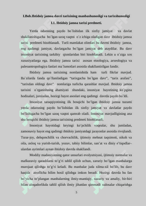 IBTIDOIY JAMOA DAVRI TARIXINING MANBASHUNOSLIGI VA TARIXSHUNOSLIGI 5