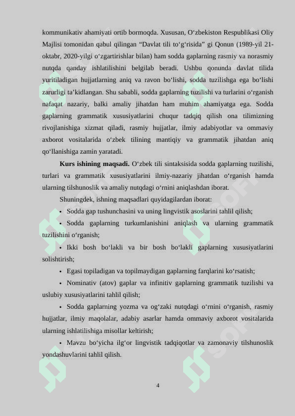 Sodda gap va uning turlari 4