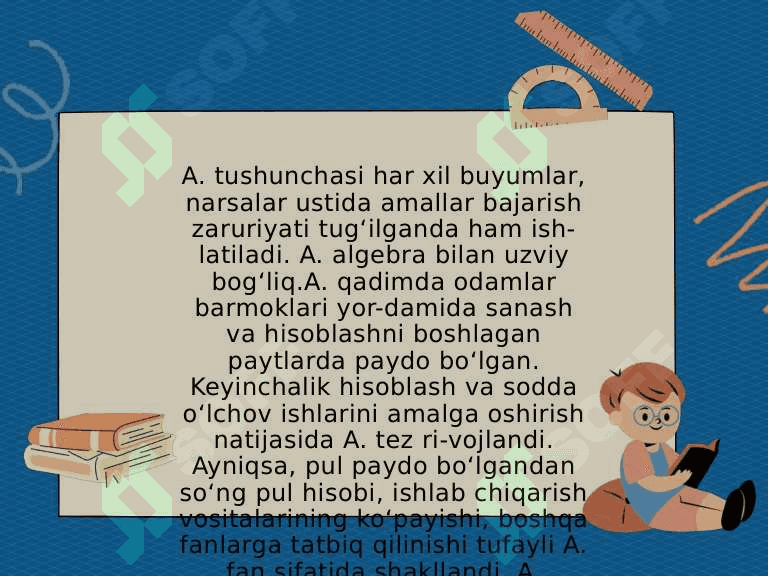 Arifmetik amallar 3