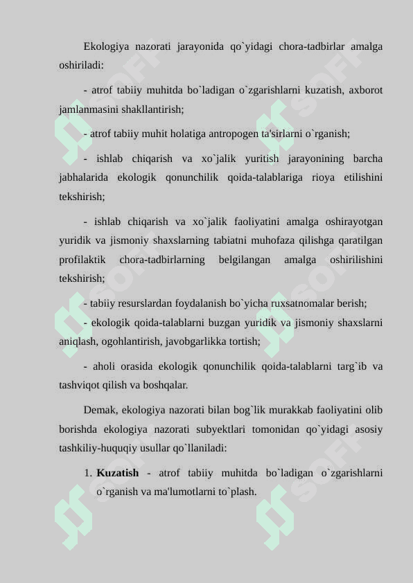 Ekologik ekspertiza. 3