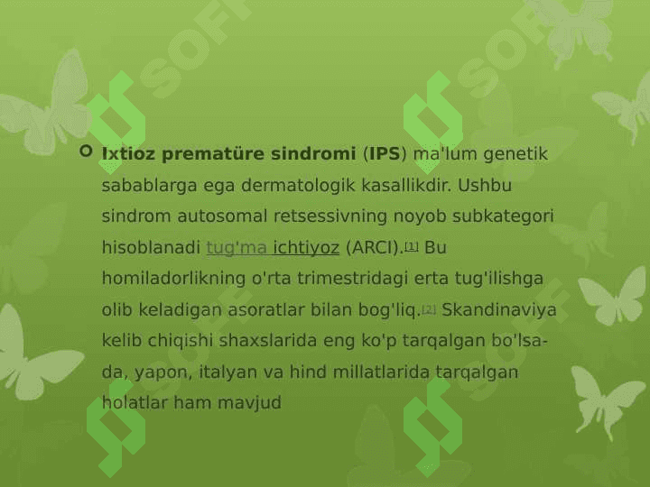 Ixtioz sindromi. Lyell sindromi ,IXTIOZ KASALLIKLARI 2