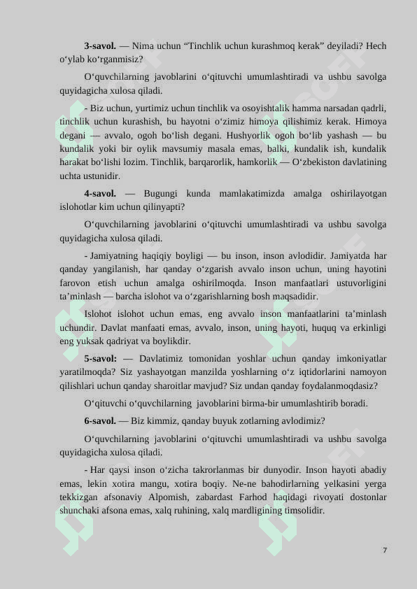 6-sinf soati yangisi 7