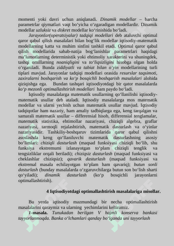 IQTISODIYOTDAGI MATEMATIK USULLAR 7