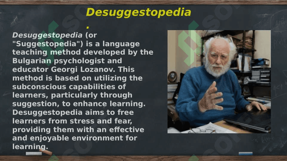 Desuggestopedia in language learning. 3